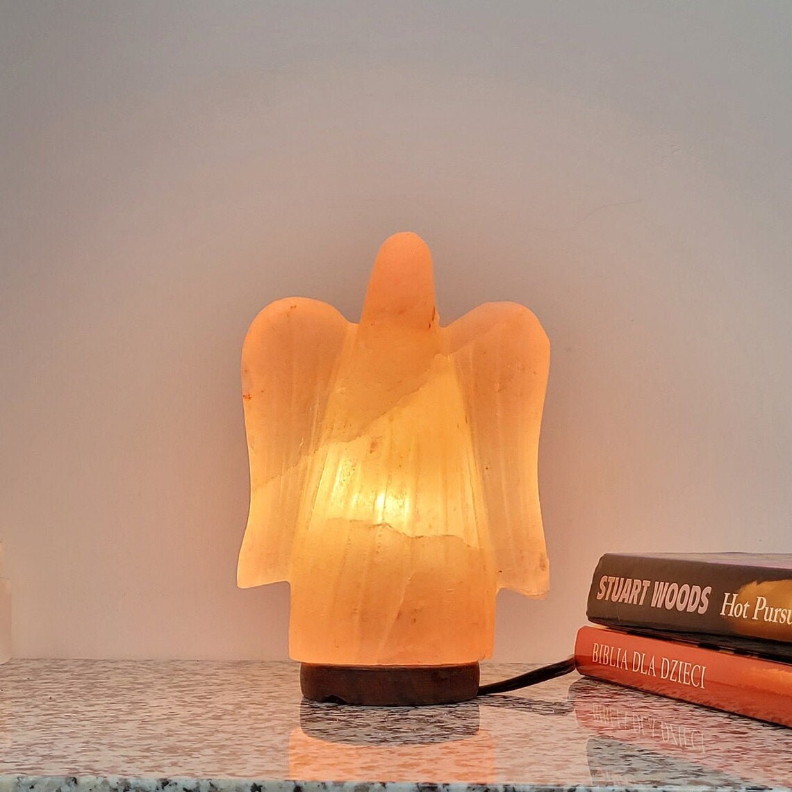 ANGEL SHAPE Himalayan Salt Lamp authentic Himalayan Salt Etsy UK