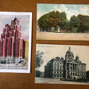 Vintage New York postcards
