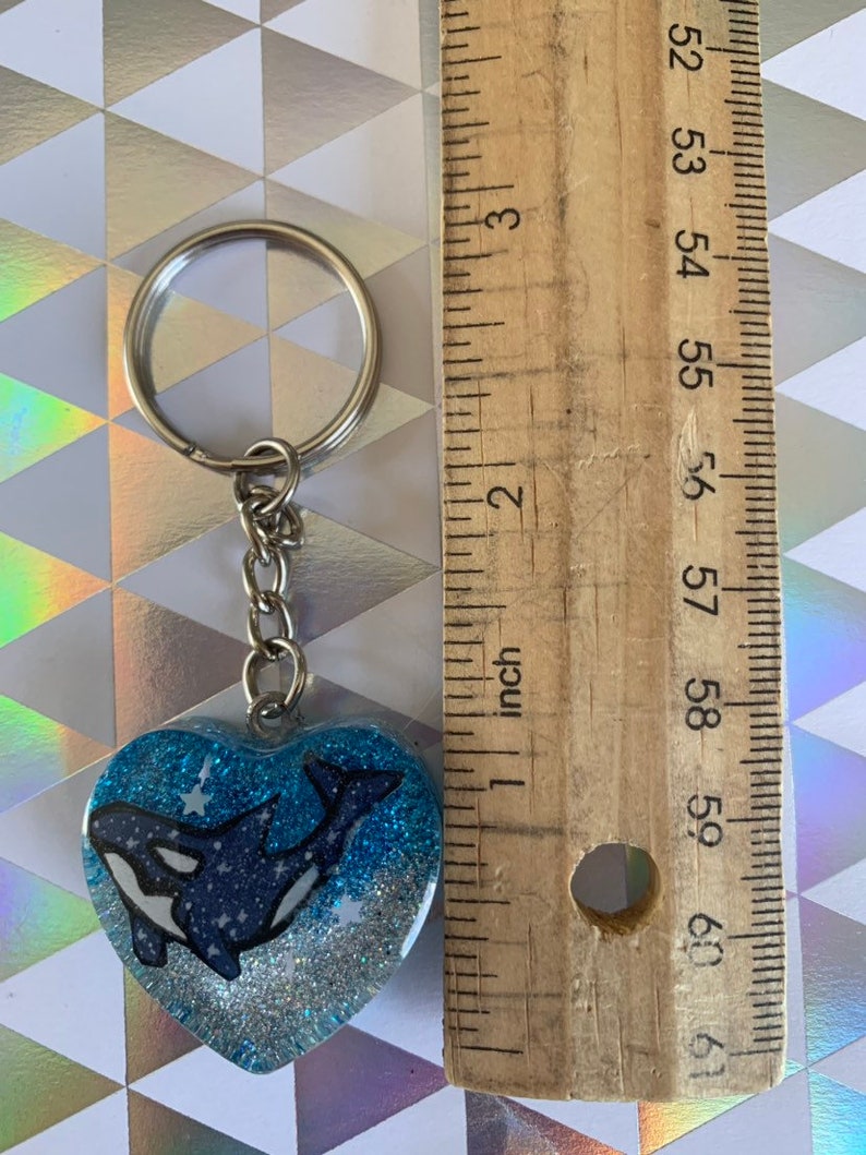Whale keychain Etsy