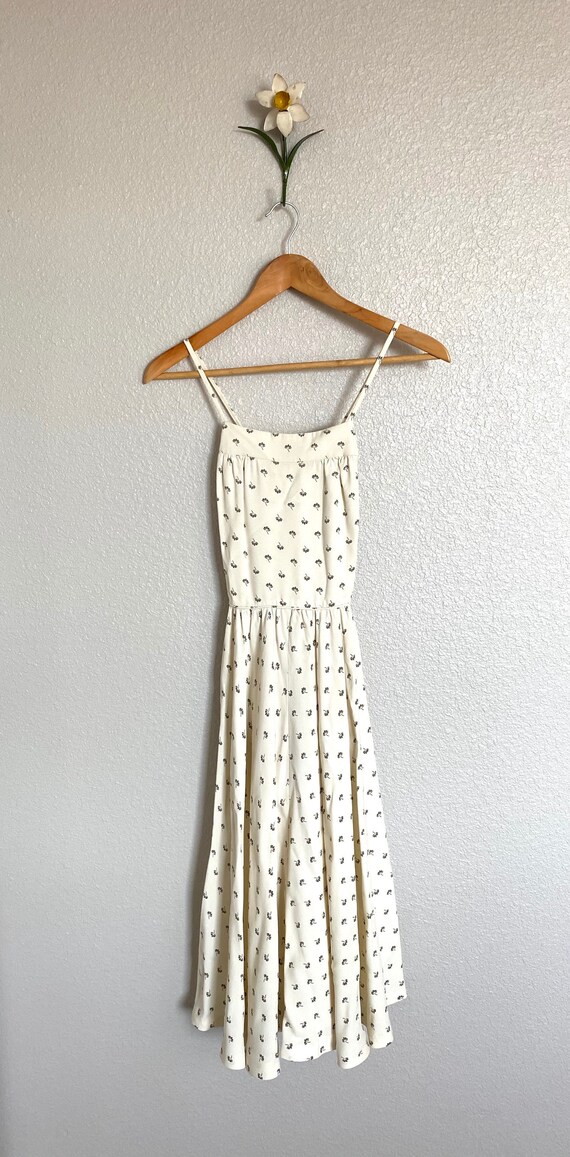 A Dreamy, Creamy Flower Dress