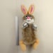 Rabbit Plush Puppet. Hare Reddish Gray Hand Puppet for Home Theater ...