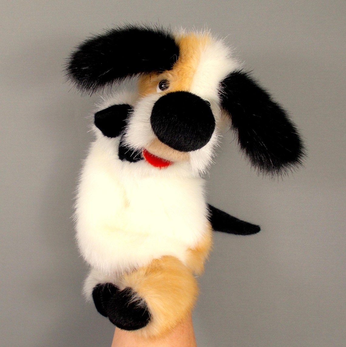Hand Puppet Doggie for Home Children's Theater. A Developing, Mobile ...