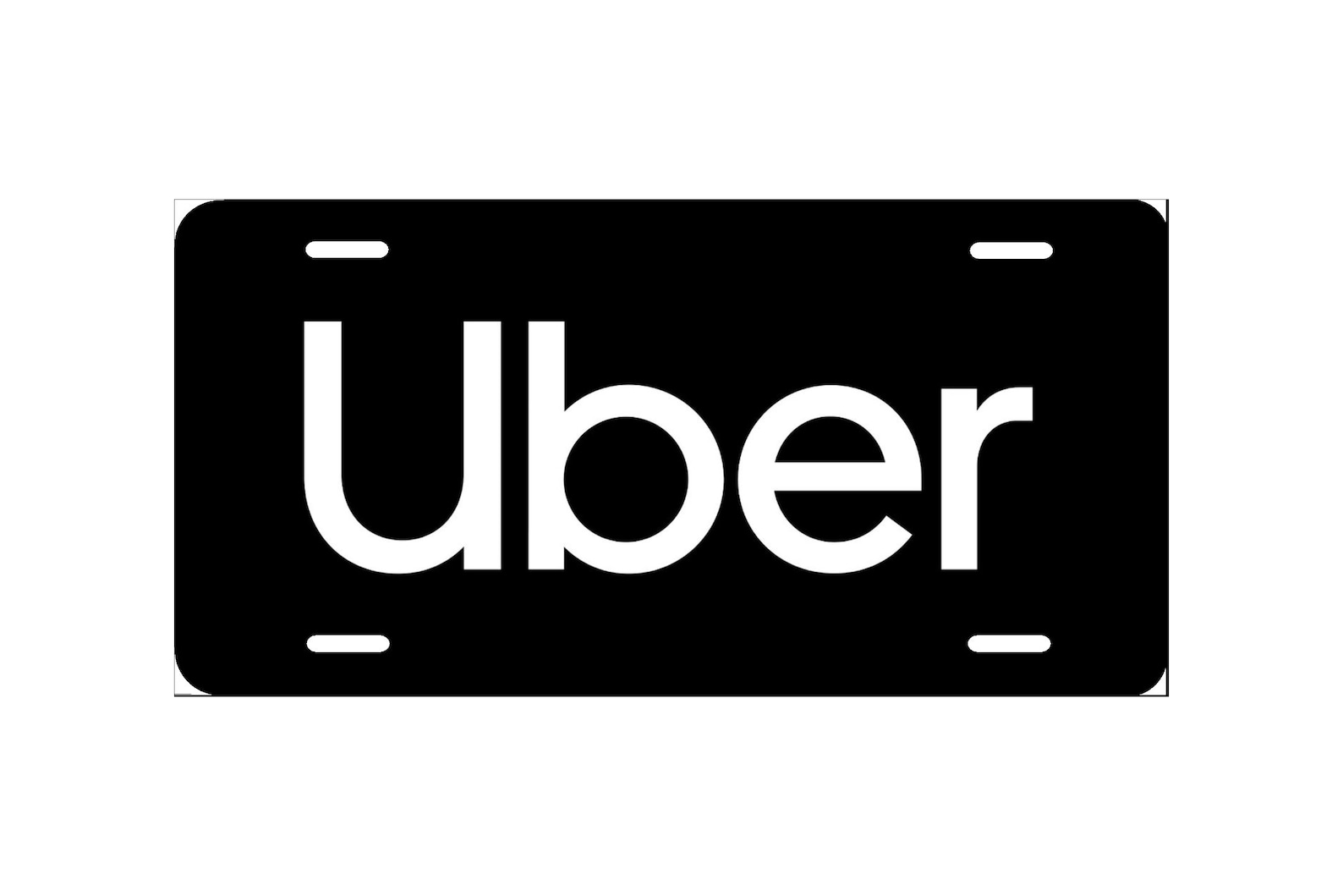 Uber Logo License Plate New Car Tag Metal Aluminium USA Etsy