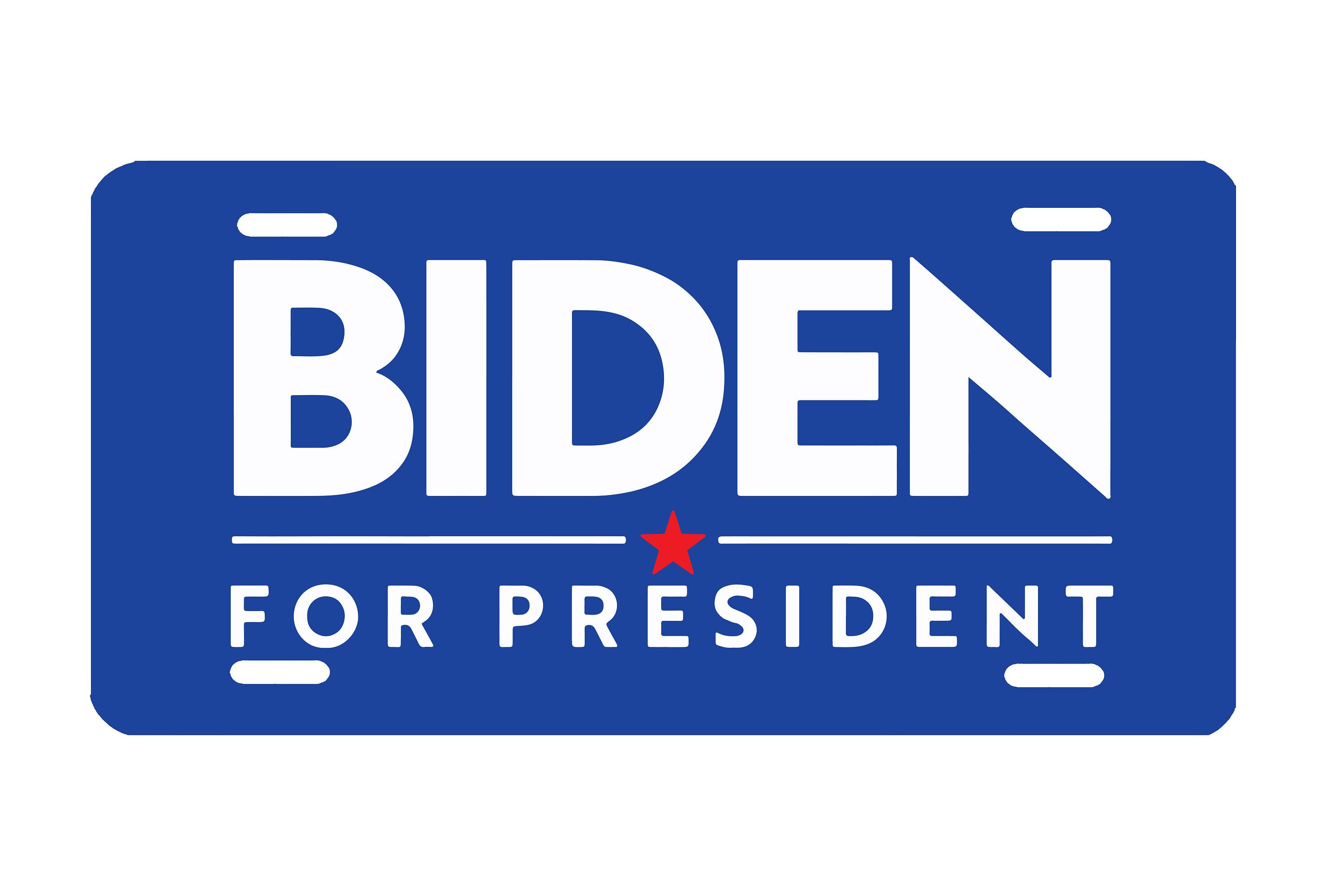 Joe Biden for President License Plate Tag 6x12 Aluminum Etsy