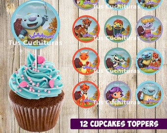 wallykazam topper etsy
