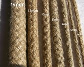 6MM DIAMETER.100 natural braided hemp rope.made in european union .professional quality.low price.save money.shibari kinbaku