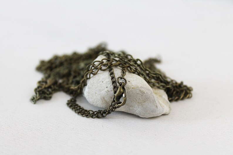 bronze 10 pieces colorful mixed chains