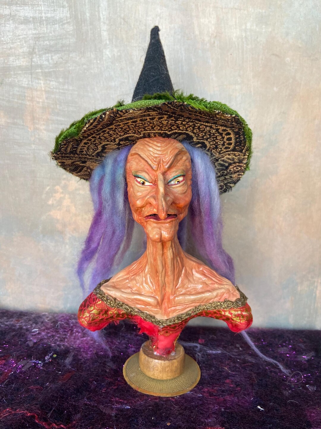 The Purple Haired Witch Etsy
