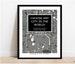 Choose Any City - Custom Map Art - Office Decor Travel Gift Custom Map City Map Print Home City Town Streets Map Art Wall Poster Gift Home 