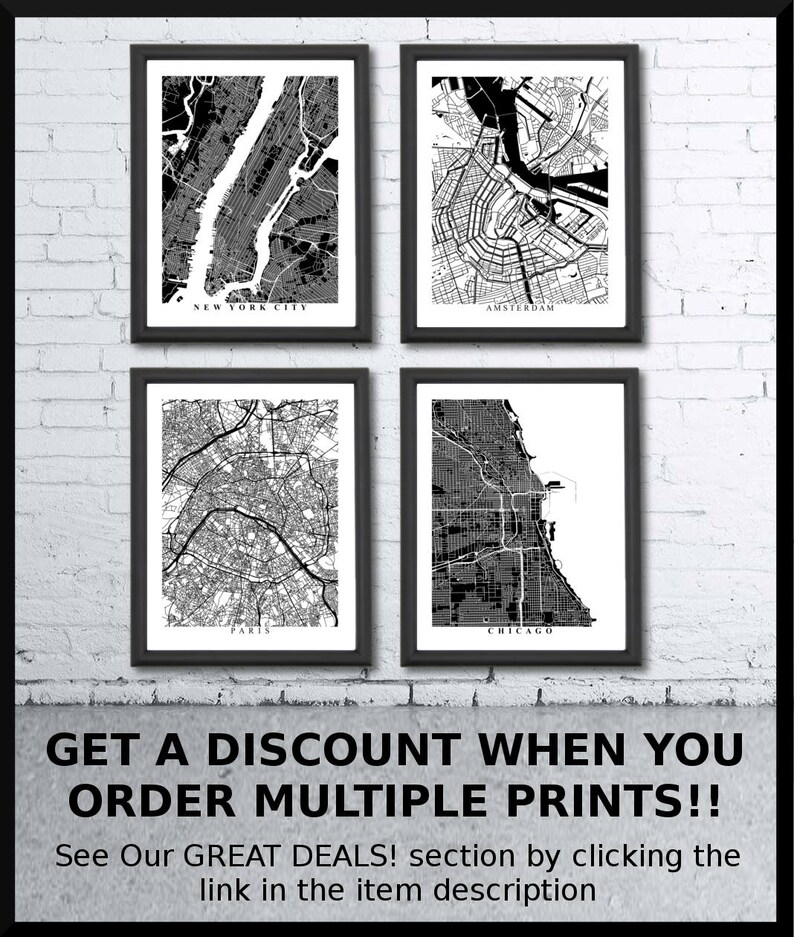 Pasadena Map Art Map Print Black and White Print Etsy