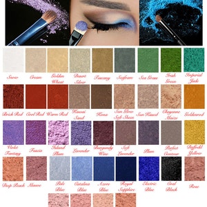 Studio Mineral Pure Natural Matte Eyeshadow Makeup Eye Liner & Shadow Pigment Made in the USA