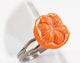 Summer Tangerine, Fruits Phone Ring Holder