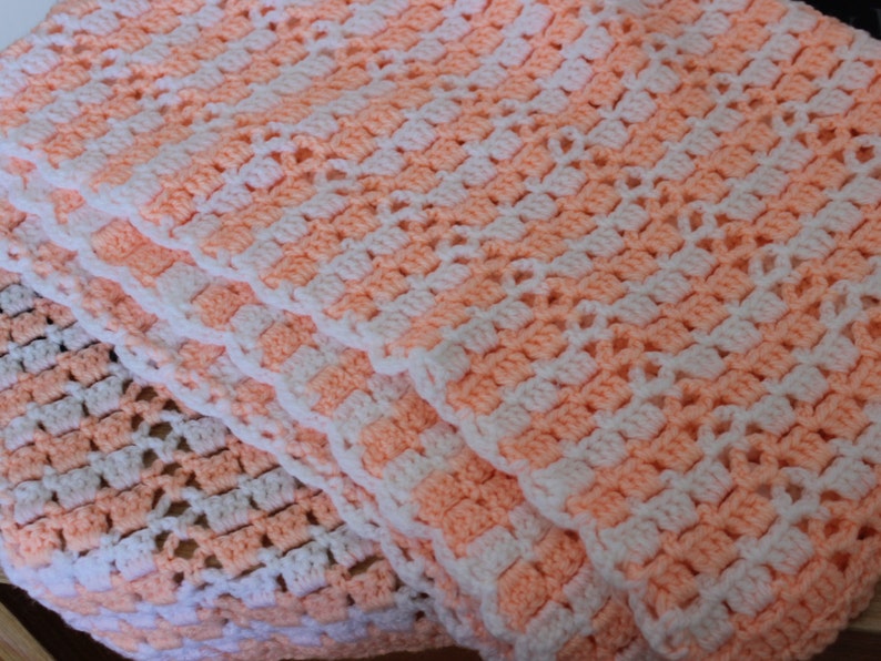 FREE SHIPPING Baby Crochet Blanket Afghan Bedding Blanket Etsy