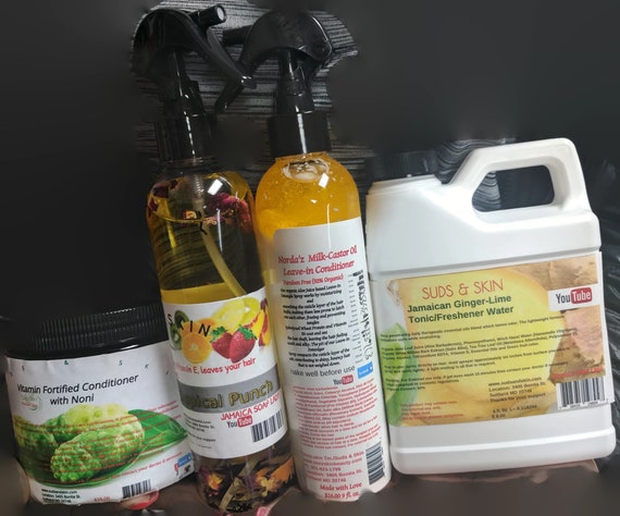 Free Shipping Box Kit Salon Size Curly Afro Hair Care Kit Etsy