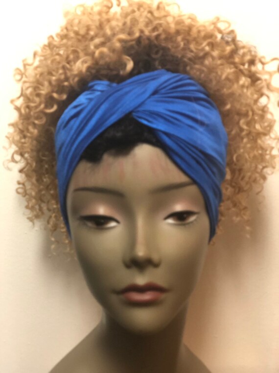 Updo Turban Wrap Headwrap Heeadwear Natural Hair And Locs Etsy