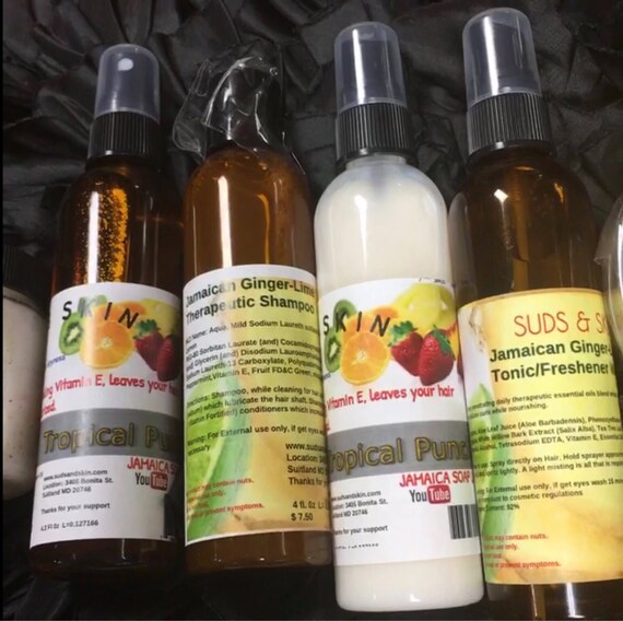 Natural Starter Locs Haircare Kit Sudsandskinboutique Etsy