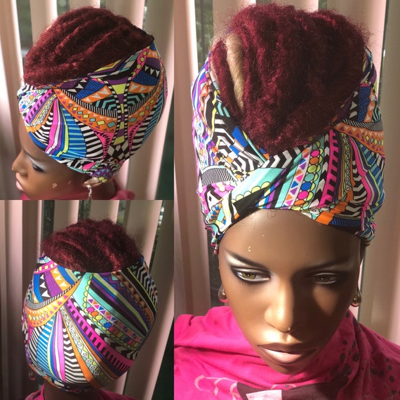 Turban Updo Headwrap Etsy