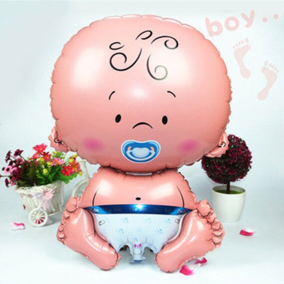 36" BABY BOY 1- 36 inch Balloon- Colorful and great quality. Il_570xn