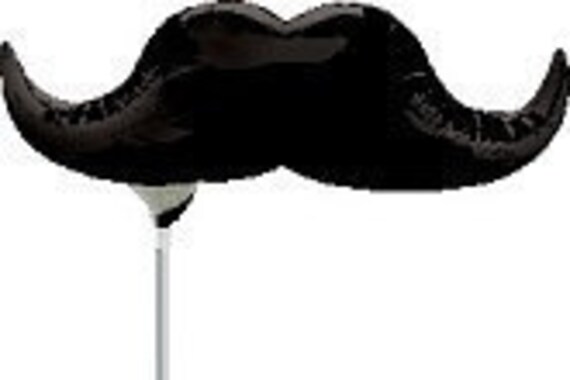 16 inch Air Fill Mustache Balloon- Colorful and great quality. Il_570xn