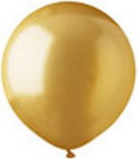 17inch Metallic Gold Balloon- Colorful and great quality. Helium Quality Il_570xn