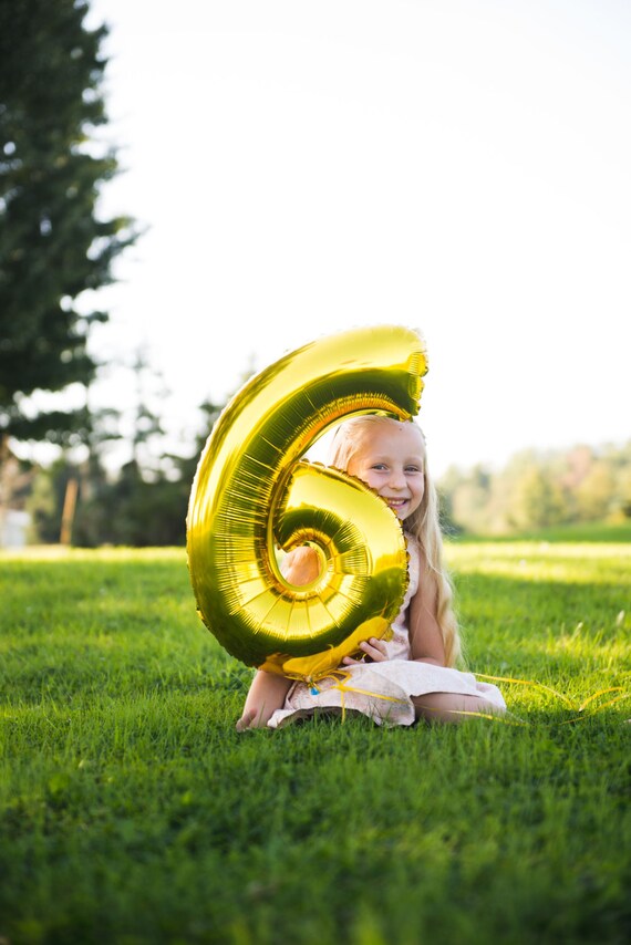 Large Number Balloons 32inch Balloon- Colorful and great quality. 1st Birthday, Graduation, Party, Wedding, Shower, Baby Il_570xn