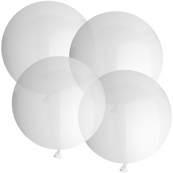 1- CLEAR 36 inch Balloon- Colorful and great quality. Helium Quality Il_570xn