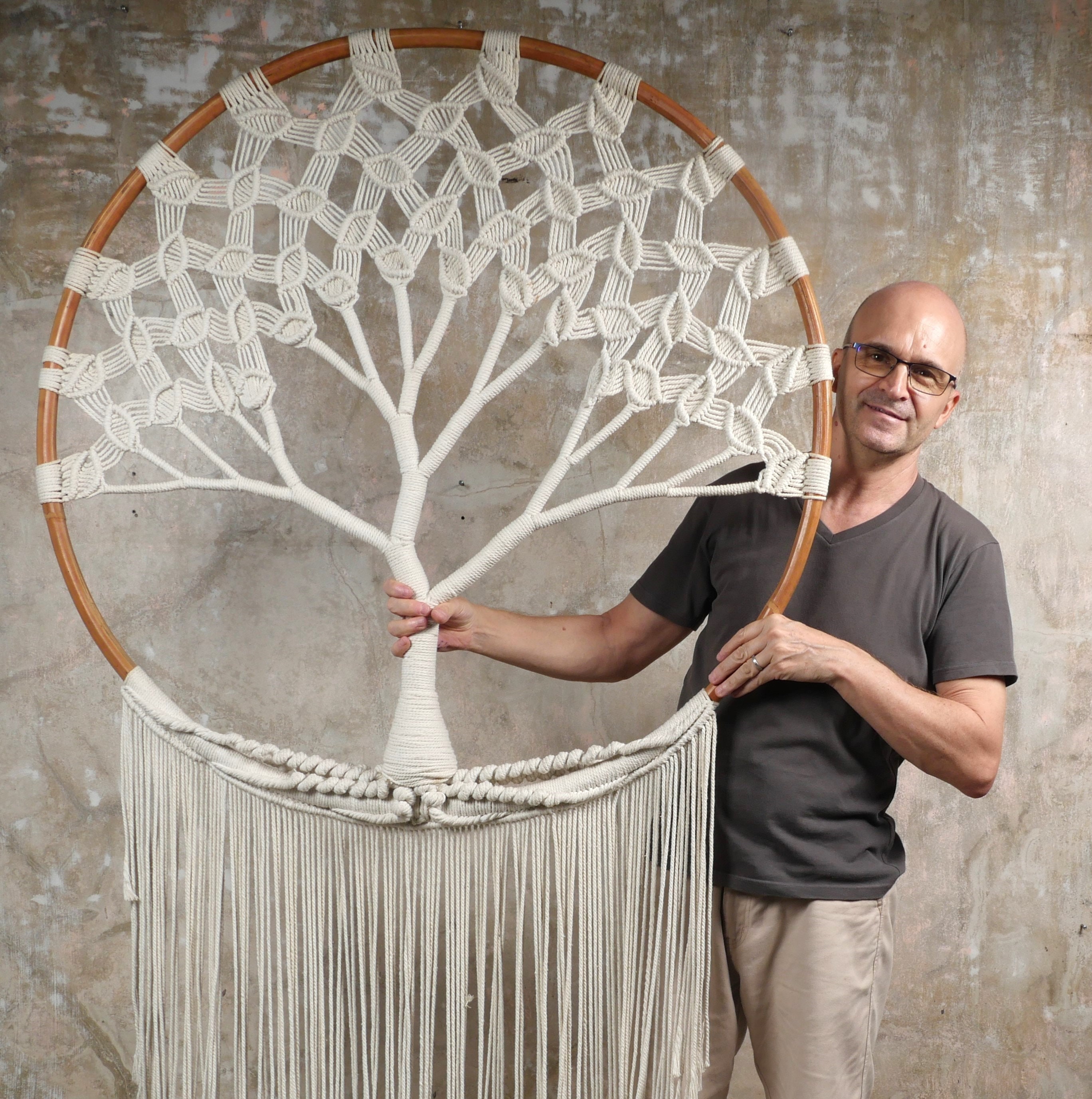 Tree of Life Macrame Wall Hanging / Large Macrame Wall Hanging