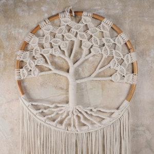 Tree of Life Macrame Wall Hanging / Large Macrame Wall Hanging / Dreamcatcher / Tree of Life Dreamcatcher