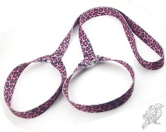 Skate Loops ~ Roller Skate Leash (Pink Leopard)