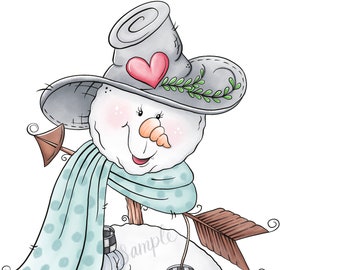 Winter Visitor  - PNG Clipart Commercial Use Instant Digital Download Dye Sublimation