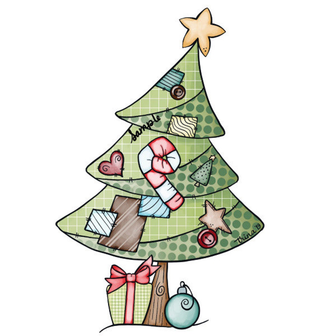 Kerstboom Png Clipart Commercieel Gebruik Instant Digital - Etsy België