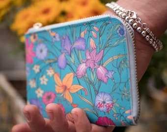 Floral wallet