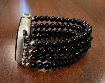 Black Onyx Apple Watch Band