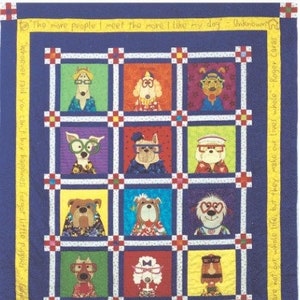 Dazzling Dogs PDF Download Quilt Pattern by Amy Bradley