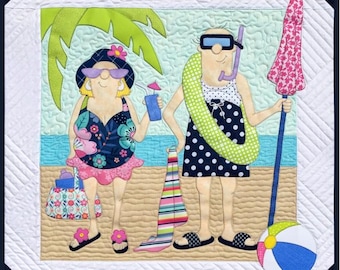 Beach Time Quilt Pattern by Amy Bradley