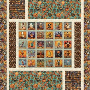 Through the Woods Panel PDF Quilt Pattern by Quilting Renditions