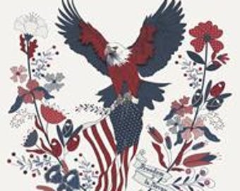 Americana Panel 36" x 44" Panels Eagle Americana Flag