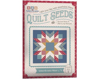 Lori Holt Quilt Seeds Paper Pattern Americana Star No. 4