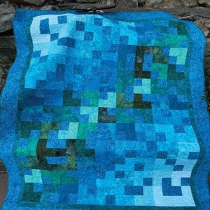 Ambling PDF Quilt Pattern by Quilting Renditions