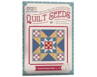 Lori Holt Quilt Seeds Paper Pattern Americana Star No. 3