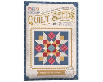 Lori Holt Quilt Seeds Papwe Pattern Americana Star No. 1