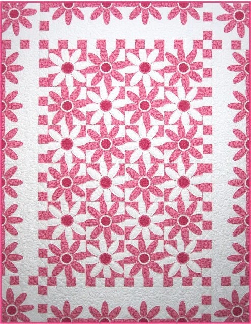 Doo Da Daisy Quilt PDF Download Quilt Pattern by Amy Bradley - Etsy
