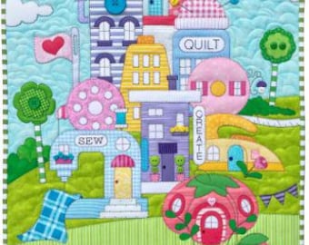 Quilt Town Quilt Pattern by Amy Bradley