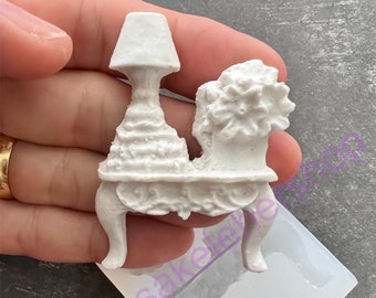 Table decor miniature handmade silicone mold for Fondant-Resin-crafts-Clay-Candy-chocolate-plaster-hot glue and more.