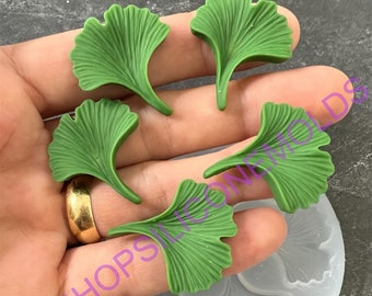 Leaves silicone mold SMALL- flower-spring-Fondant-Resin-Clay-Candy-Jewelry-crafts-summer-green leaves-autumn