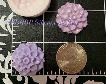 Flower-spring flowers silicone mold for Fondant-Resin-handcrafts-polymer Clay-Candy-Jewelry-wax-chocolate-soap embeds-handmade molds.
