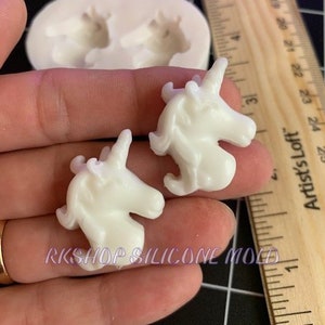 Unicorn Silicone mold Kids-Girls-Boys-Resin-crafts-Clay-Jewelry-wax-soap