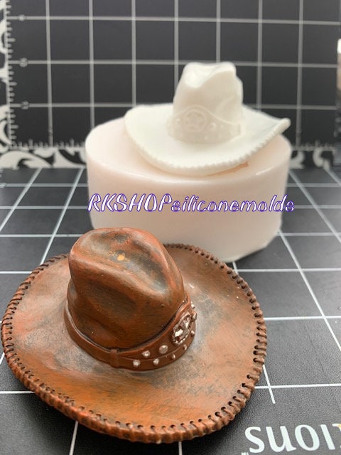  YIFEIJIAO,Cowboy Hat Silicone Mold Fondant Chocolate