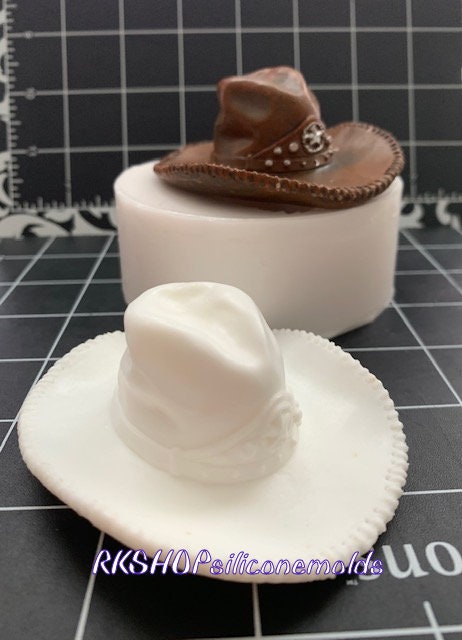  YIFEIJIAO,Cowboy Hat Silicone Mold Fondant Chocolate
