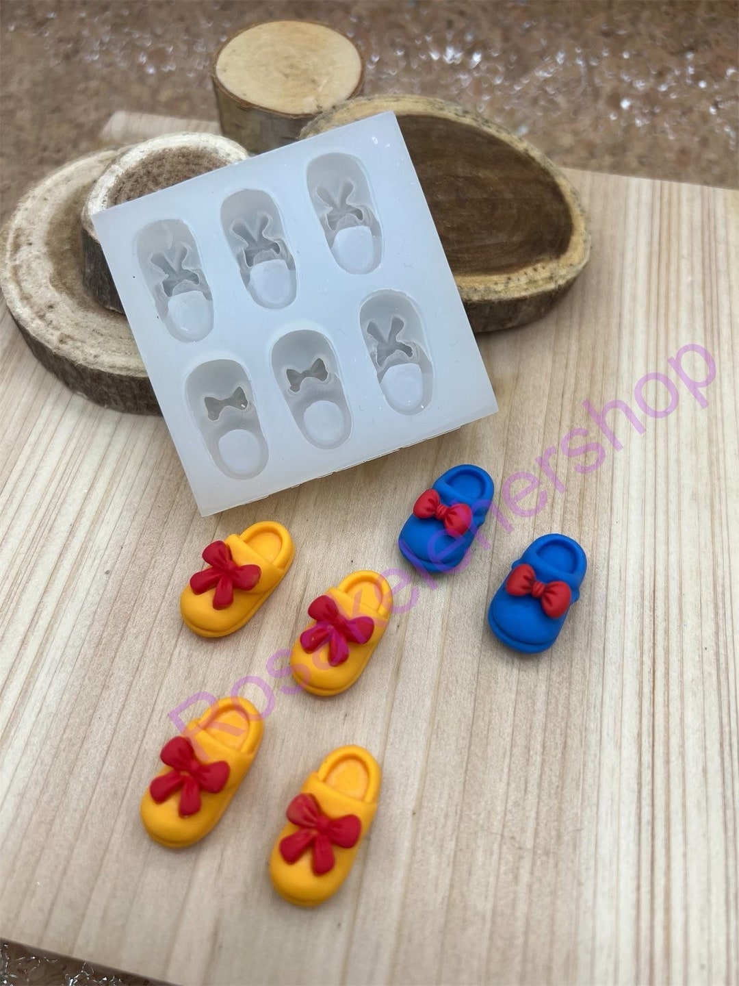 Teddy Bear Silicone Mold Very Small 3 Cavities for Fondant-baby  Shower-resin-polymer Clay-candy-jewelry-handcrafts-handmade Molds 